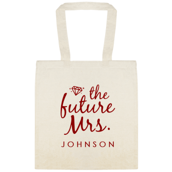 The Future Mrs J O N Custom Everyday Cotton Tote Bags Style 152064