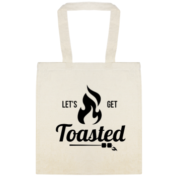 Let\'s Get Toasted Lets Custom Everyday Cotton Tote Bags Style 147720