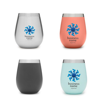 Custom 10 Oz Stainless Wine Tumblers