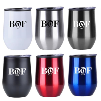 Custom 12 Oz Stainless Steel Wine Tumblers