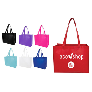 Custom Cosmo Medium Matte Laminated Tote Bags