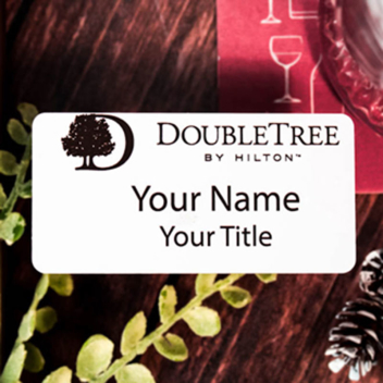 Custom Printed 1.5" X 3" Rectangle Name Badges