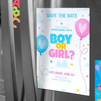 Custom Save The Date Magnets
