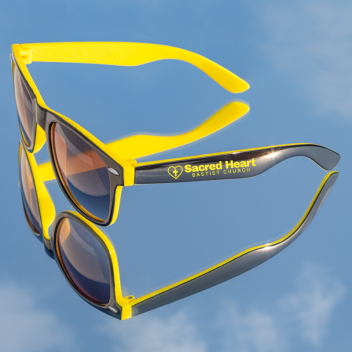 Custom Two Tone Malibu Sunglasses