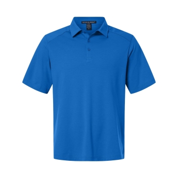 Devon & Jones Men's Seaton Pebble Textured Polo - Dg102