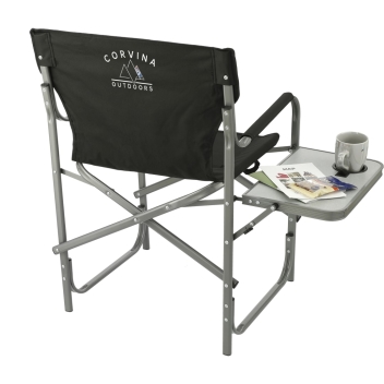 Director's Chair With Side Table