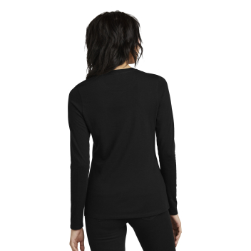 District Women's Perfect Blend Cvc Long Sleeve Tee