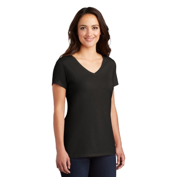District Women's Perfect Tri V-neck Tee.