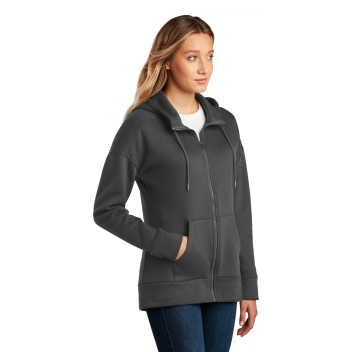 District Women's Perfect Weight Fleece Drop Shoulder Full-zip Hoodie