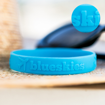 Embossed Wristbands