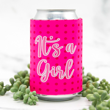 Fluorescent Neon Foam Collapsible Can Sleeves