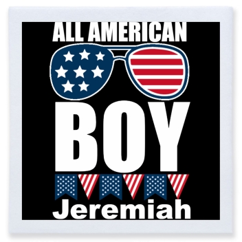 All American Boy Full Color 3ply Premium Beverage Napkins Style 173042