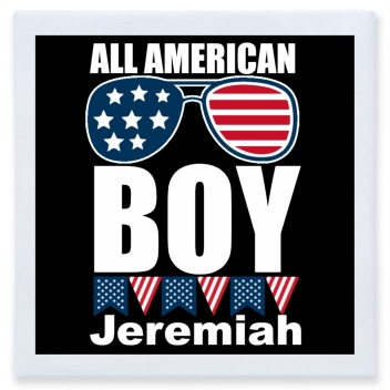 All American Boy Full Color 3ply Premium Beverage Napkins Style 173042