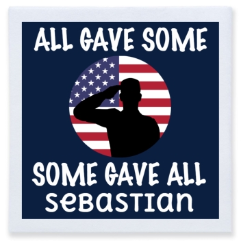 All Gave Some Some Gave All Full Color 3ply Premium Beverage Napkins Style 173034