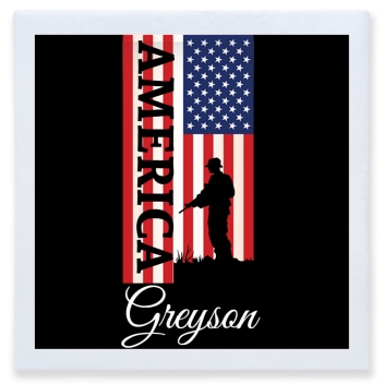 America Full Color 3ply Premium Beverage Napkins Style 173075