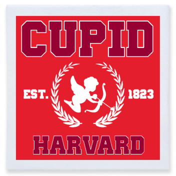 Cupid Est 1823 Harvard Full Color 3ply Premium Beverage Napkins Style 169475