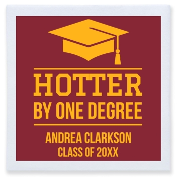 Hotter By One Degree Full Color 3ply Premium Beverage Napkins Style 172680