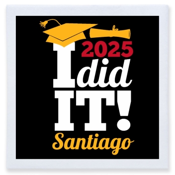 I Did It 2025 Full Color 3ply Premium Beverage Napkins Style 171106