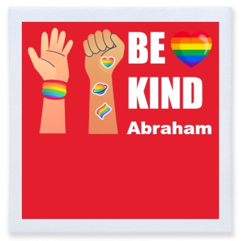 Be Kind Full Color 3ply Premium Beverage Napkins Style 173288