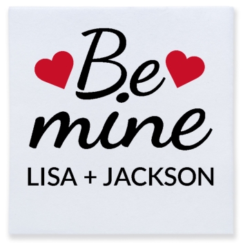 Be Mine Lisa Jackson Full Color 3ply Premium Beverage Napkins Style 169578