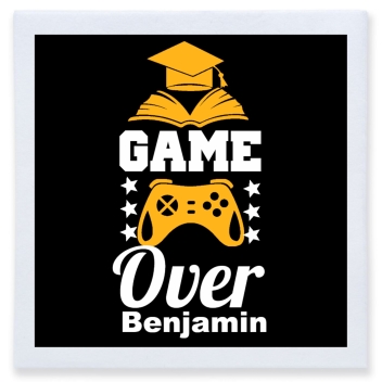 Game Over Benjamin Full Color 3ply Premium Beverage Napkins Style 171306