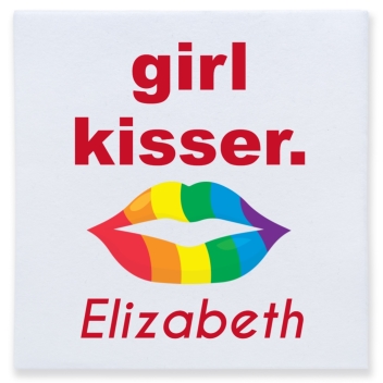 Girl Kisser Full Color 3ply Premium Beverage Napkins Style 173260