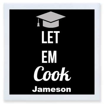 Let Em Cook Full Color 3ply Premium Beverage Napkins Style 172347