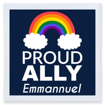 Proud Ally Full Color 3ply Premium Beverage Napkins Style 173226