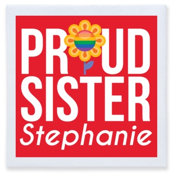 Proud Sister Full Color 3ply Premium Beverage Napkins Style 173196