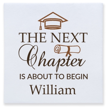 The Next Chapter Is About To Begin Full Color 3ply Premium Beverage Napkins Style 171445