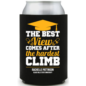 The Best View Comes After The Hardest Climb Full Color Foam Collapsible Coolies All Over Print Style 172169