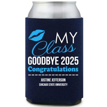Kiss Myclass Goodbye 2025 Congratulations Full Color Foam Collapsible Coolies All Over Print Style 172681