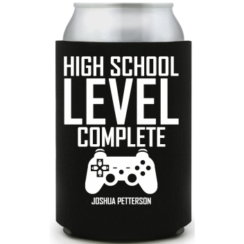 High School Level Complete Full Color Foam Collapsible Coolies All Over Print Style 171135
