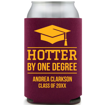 Hotter By One Degree Full Color Foam Collapsible Coolies All Over Print Style 172680