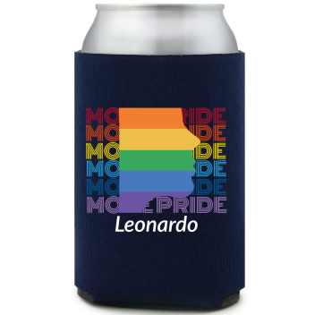 More Pride Leonardo Full Color Foam Collapsible Coolies All Over Print Style 173257