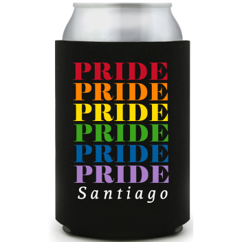 Pride Full Color Foam Collapsible Coolies All Over Print Style 171635