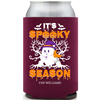 It's Spooky Season Its Full Color Foam Collapsible Coolies All Over Print Style 167538