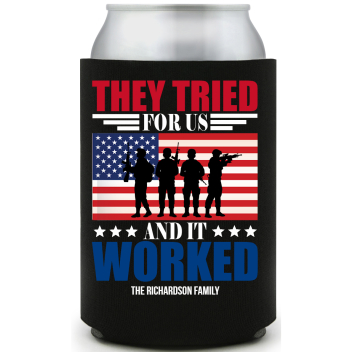 They Tried Gor Us And It Worked For Full Color Foam Collapsible Coolies All Over Print Style 172830