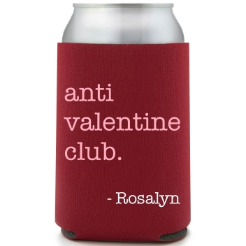 Anti Valentine Club Rosalyn Full Color Foam Collapsible Coolies All Over Print Style 169490