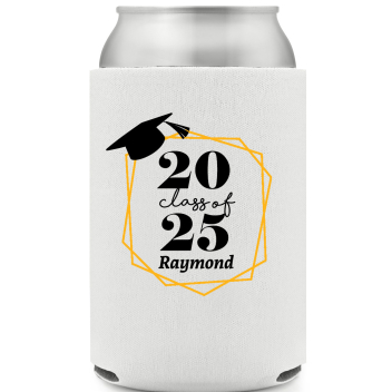 Class Of 2025 Full Color Foam Collapsible Coolies All Over Print Style 171427