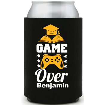 Game Over Benjamin Full Color Foam Collapsible Coolies All Over Print Style 171306