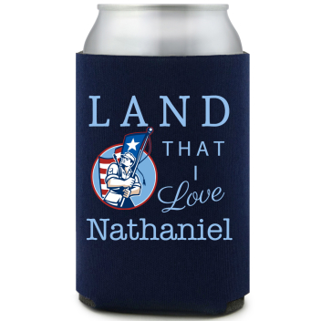 Land That I Love Full Color Foam Collapsible Coolies All Over Print Style 173076