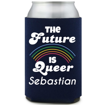 The Future Is Queer Full Color Foam Collapsible Coolies All Over Print Style 173216