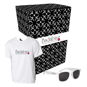 Gildan&reg; Adult Heavy Cotton&trade; T-shirt And Sunglasses Combo Set With Custom