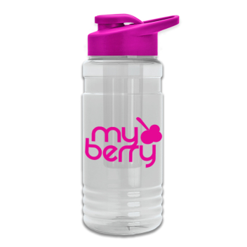 Groove ? 20 Oz. Tritan  Infuser Bottle With Drink Thru  And Tritan  Infuser