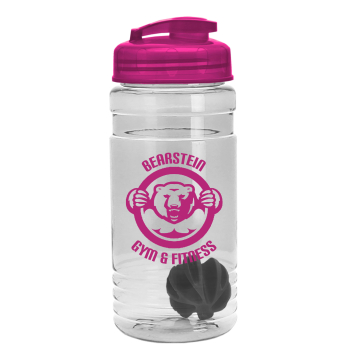 Groove ? 20 Oz. Tritan  Shaker Bottle With Usa Flip  And Mixing Ball