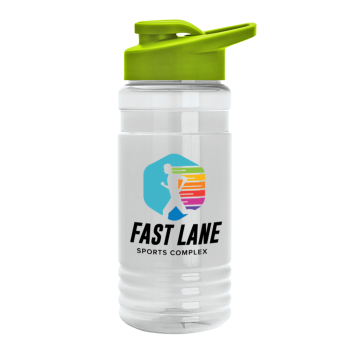 Groove ? 20 Oz. Tritan  Sports Bottle With Drink Thru  And Digital Imprint