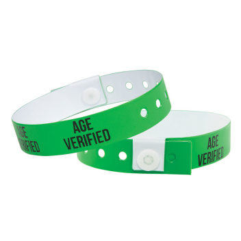 In Stock Vinyl Wristbands