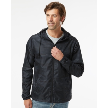 Independent Trading Co. Men's Lightweight Windbreaker Full-zip Jacket - Exp54lwz