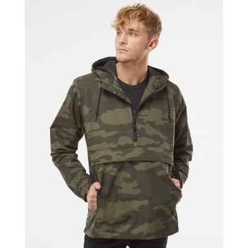 Independent Trading Co. Men's Nylon Anorak - Exp94naw